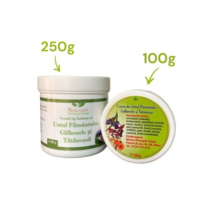 Cremă de Untul Pământului, Gălbenele și Tătăneasă