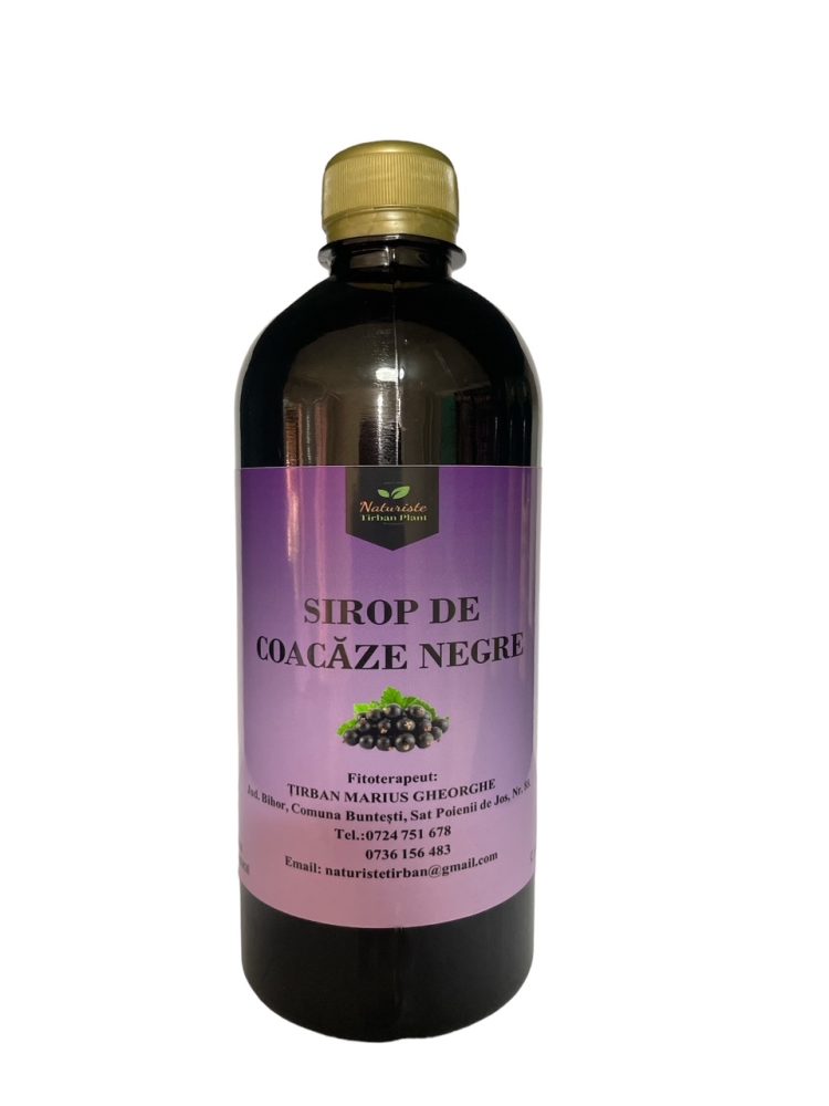 Sirop de Coacăz Negru