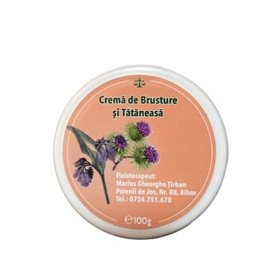 Cremă de Brusture și Tătăneasă