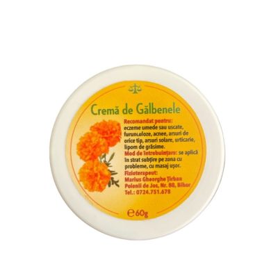 Cremă de Gălbenele